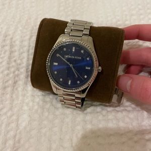 MICHAEL KORS BLUE FACE- NEVER WORN, TAGS ON